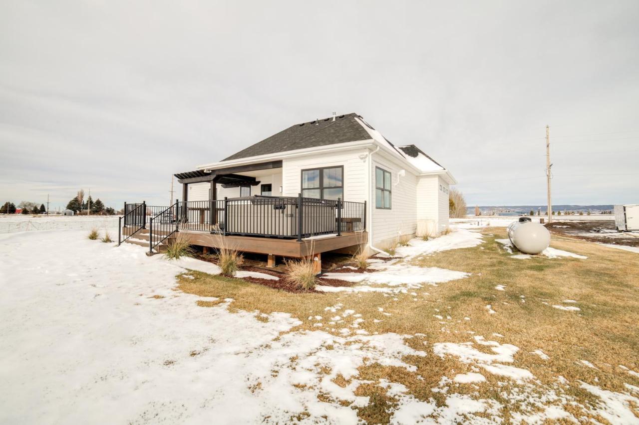 Teton Valley Getaway With Private Deck And Hot Tub! Ashton Exterior foto