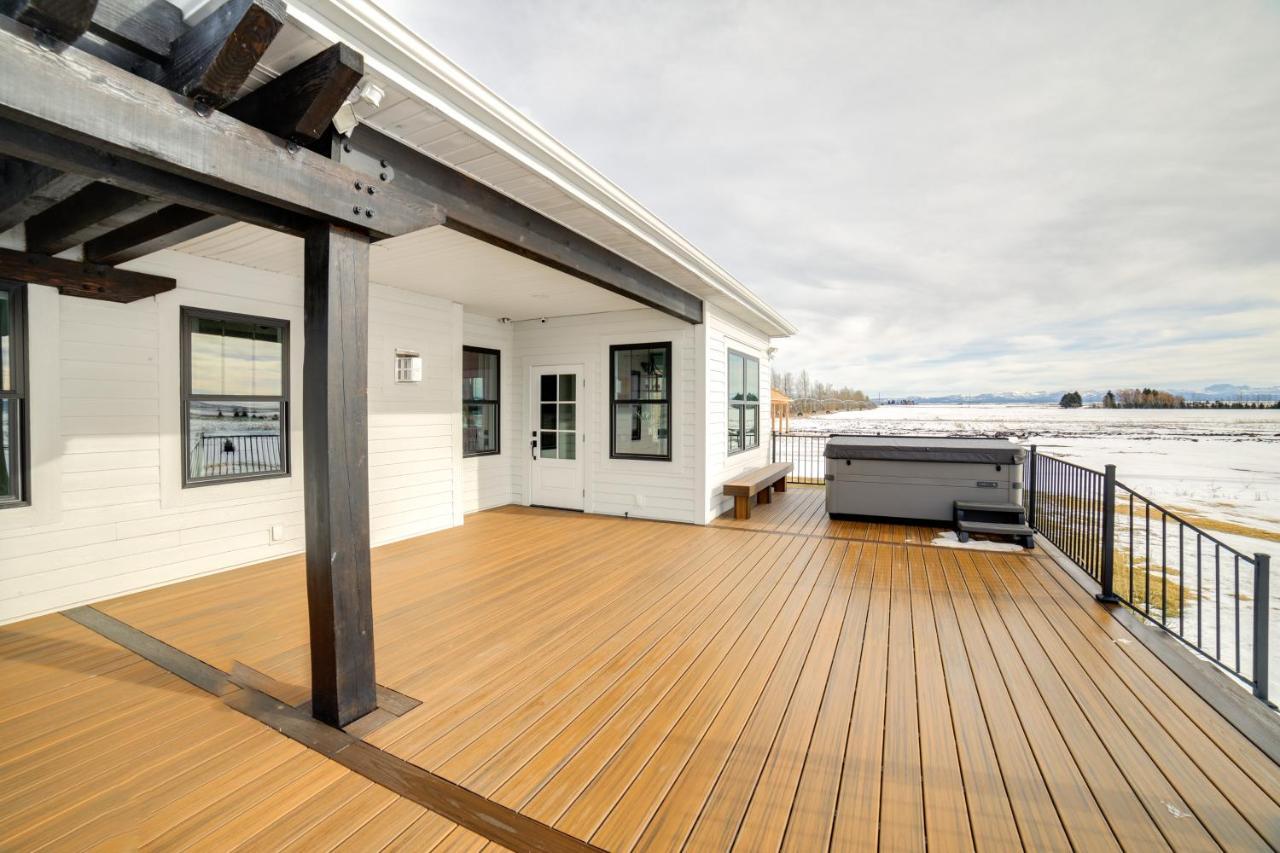 Teton Valley Getaway With Private Deck And Hot Tub! Ashton Exterior foto